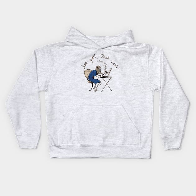 Illustration Kids Hoodie by BRNK